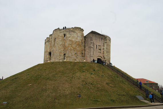 Clifford's Tower on the Motte at York Castle