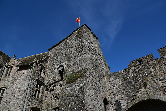 The tower at Hay Castle The tower at Hay Castle