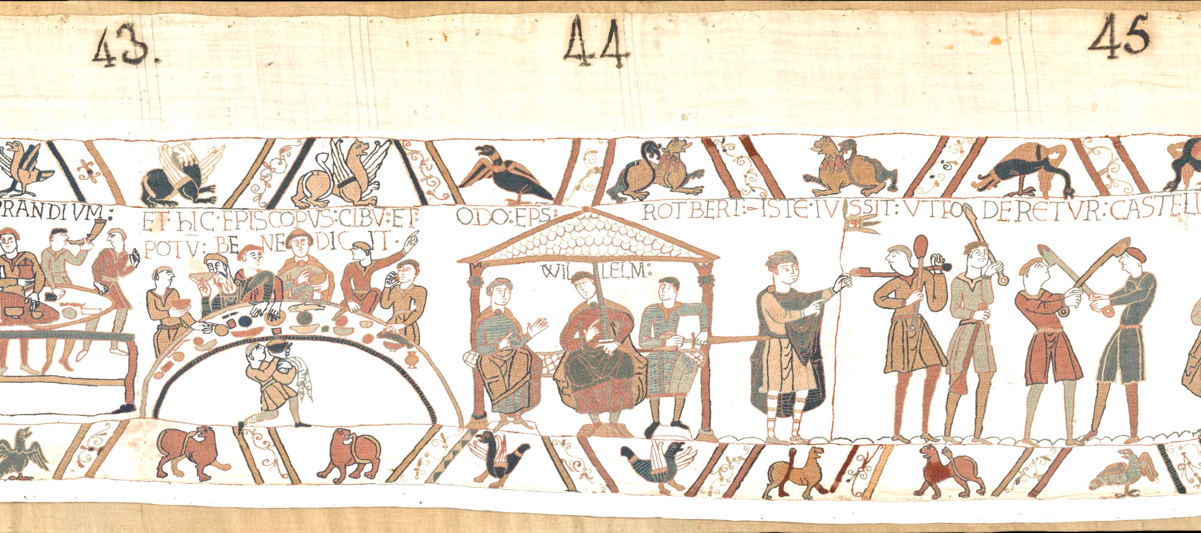 Bayeux Tapestry - Robert, Count of Mortain Bayeux Tapestry - Robert, Count of Mortain